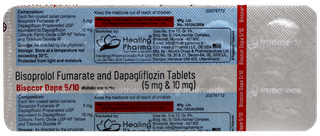 Bisocor Dapa 5/10 Tablet 10
